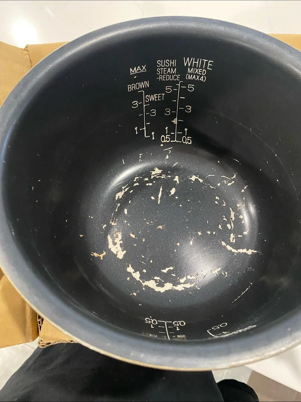 Zojirushi Platinum Black Inner Cooking Pan
